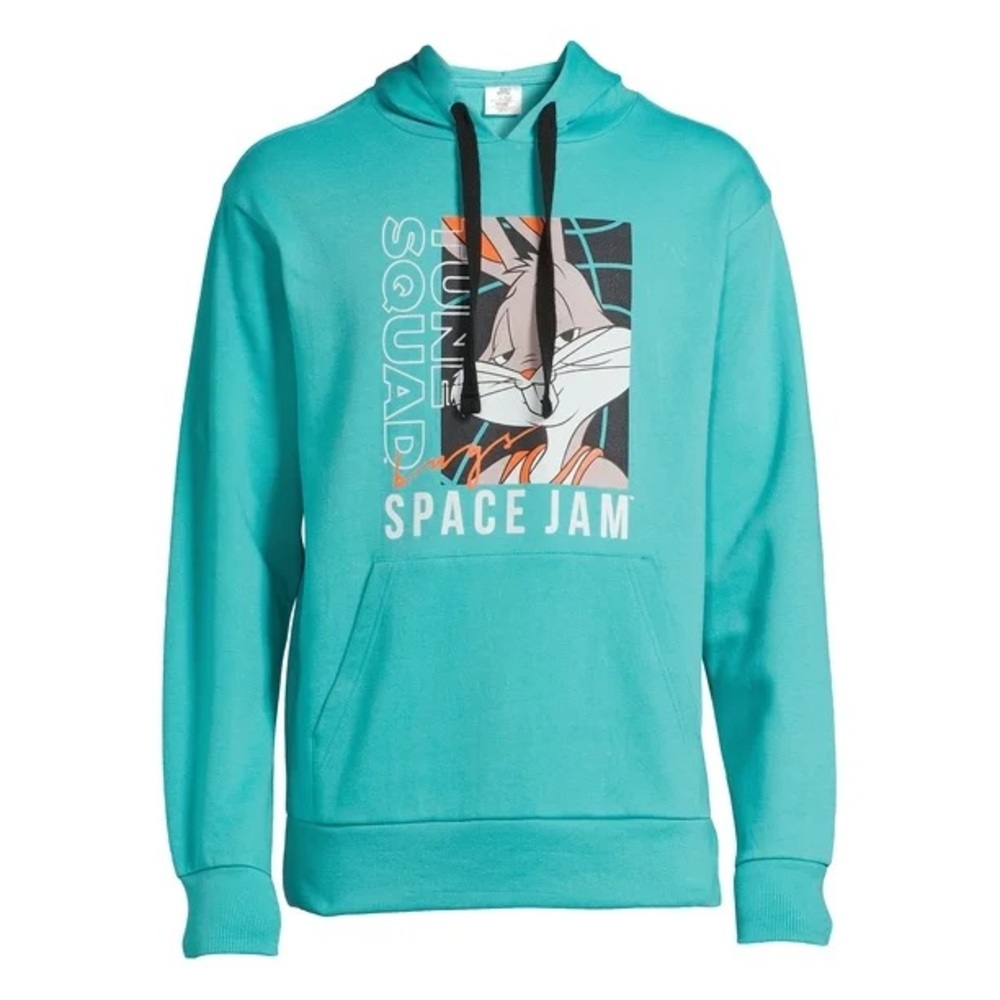 Space Jam Men's Graphic Fleece Hoodie